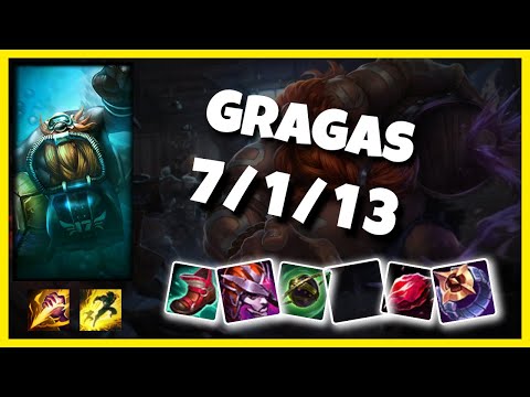 Gragas s11 Jungle Challenger Replay (7/1/13) - KOREAN
