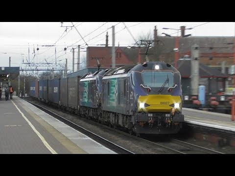 Wigan North Western Freight & Specials, Class 47, 66, 68, 70, 88, Steam, 06 & 07-12-19