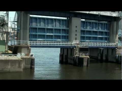 Flood Control Rainbow Bridge Shinagawa Station 1573