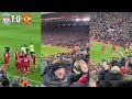 Liverpool Fans Completely Crazy Reactions To 7-0 Win Against Manchester United