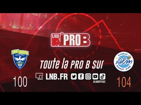 PRO B : Saint-Quentin vs Evreux (J12)