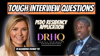 Pediatric Dentistry Residency Applicant Shares How to Answer HARD & Tricky INTERVIEW Questions