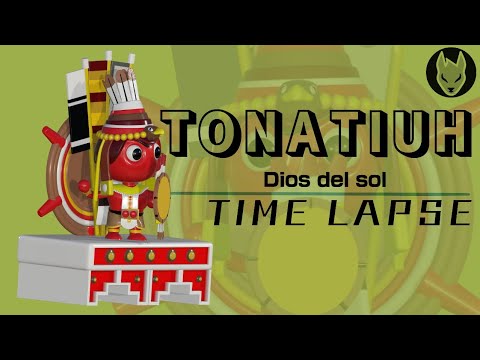🗿 TONATIUH Dios del sol kawaii・ 3D File for 3D printing・Cults