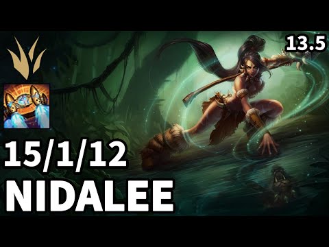 Nidalee Jungle vs Viego - KR Grandmaster | Patch 13.5