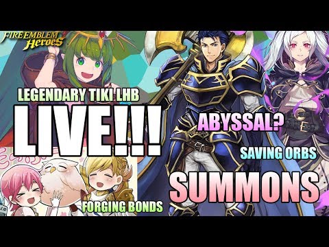 Help me beat Legendary Tiki in ABYSSAL! - Join, Chat and have Fun! | Fire Emblem Heroes [LIVE]