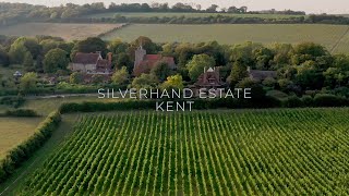 Silverhand Estate, Kent vineyard, Aerial Filming on the North Downs