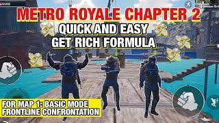 METRO Royale Chapter 2: How to Get Rich (Safe and Effective Method)