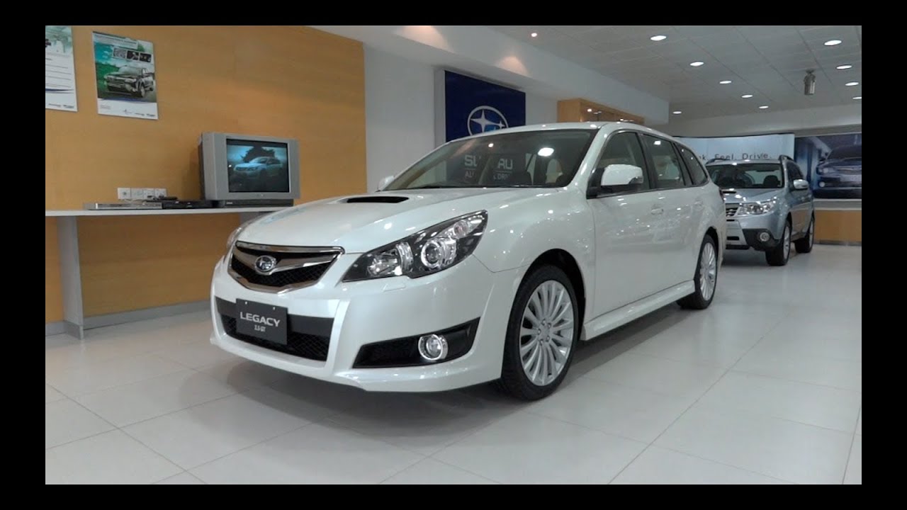 2012 Subaru Legacy 2.5GT Wagon AWD Start-Up and Full Vehicle Tour