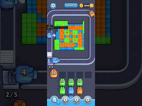 Pixel Flow Level 1-10. Walkthrough Gameplay - YouTube
