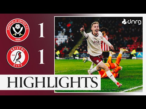 SYKES EQUALISES IN 90th-MINUTE 💥 Sheffield United 1-1 Bristol City | Highlights