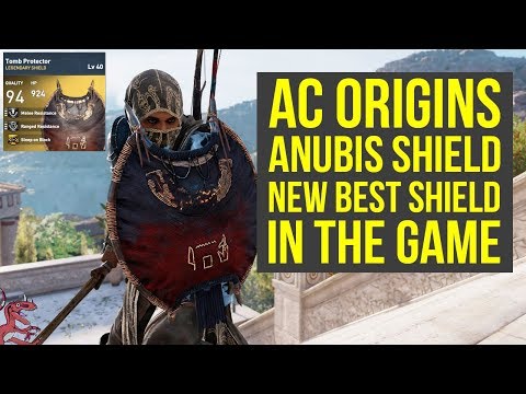 Assassin's Creed Origins Best Shield SHIELD OF ANUBIS (AC Origins Best Shield) Video