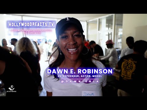 Meloscene's Dawn E.  Robinson Reacts To Homeless Situation In LA - Hollywood Reacts - Divine Project