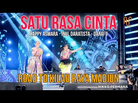 Happy Asmara x Inul Daratista x Darafu -  SATU RASA CINTA | Live Kilau Raya Madiun