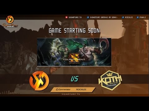 Signature.Trust VS KOTH.Typhoon - ALT Tournament season 1 Grand final - Caster : RoCkLEE-