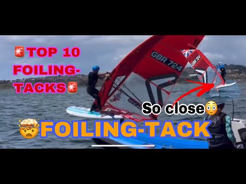 The Ultimate IQFOIL Foiling-Tack Compilation: 10 Athletes, 10 Perfect Tacks