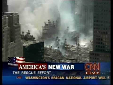 CNN 9/11 LIVE TV Coverage (9/15/01) 1:45 P.M - 2:00 P.M