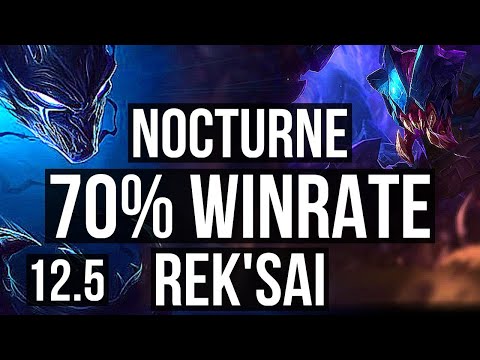 NOCTURNE vs REK'SAI (JNG) | 4/1/14, 70% winrate | EUW Master | 12.5