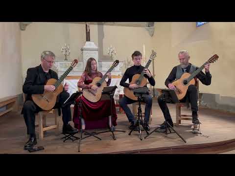 Silver Sands Guitar Quartet: Esperance by Richard Charlton (quartet version)
