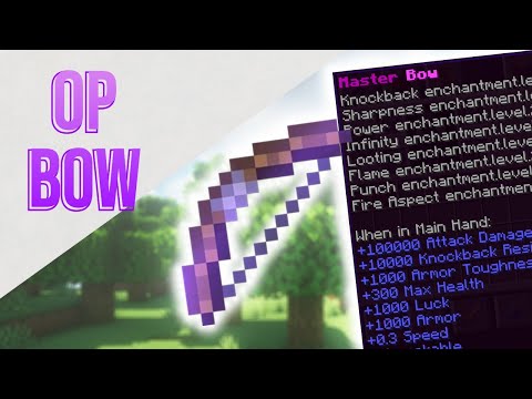 How to get the Most OP Bow in Vanilla Minecraft! (Commands 1.19.4)
