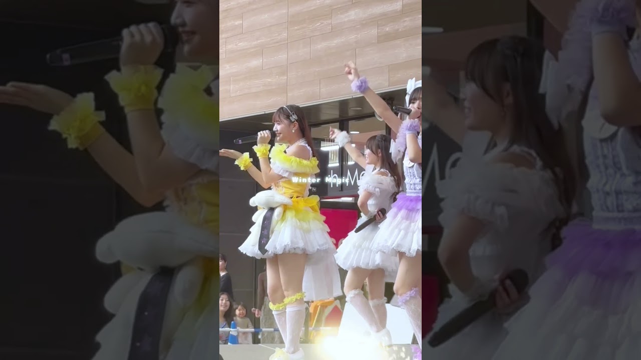 季節外れの雪が降る!?❄️ #idol #linq #linq15周年#linq2000の輪