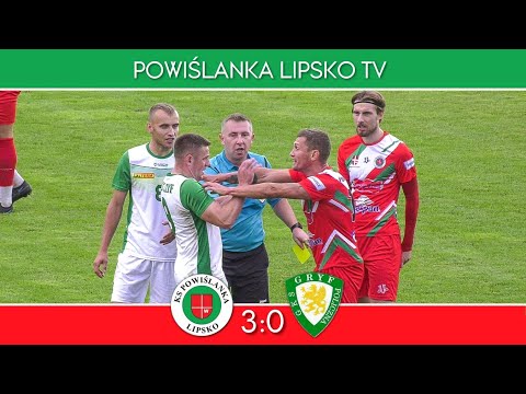 Powiślanka Lipsko - Gryf Policzna 3:0 (Skrót)