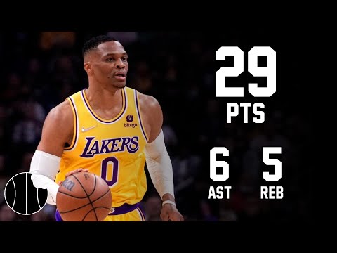 Russell Westbrook Highlights | Lakers vs. Grizzlies | 20th Jan 2023