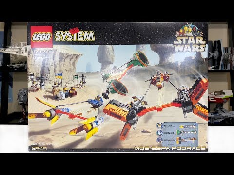 LEGO Star Wars 7171 MOS ESPA PODRACE Review! (1999)