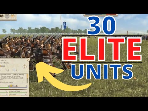 30 NEW ELITE UNITS - Rome Total War Remastered - Danymok's Rosters Expanded - Mod Spotlight
