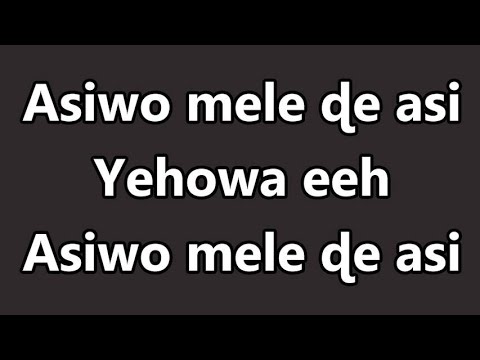 Ewe praise Songs - Asiwo mele de asi, gospel music medley - Evangeliste Koudzo Vol 2