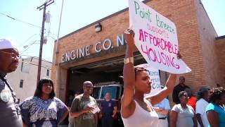 preview picture of video 'Point Breeze Marches for People-First Development'