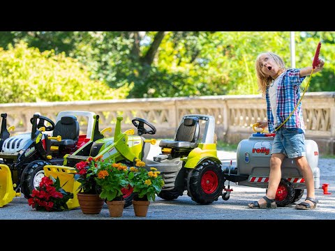 rollyFarmtrac Premium II Claas & Steyr (item no. 730100 & 730001) | rolly toys