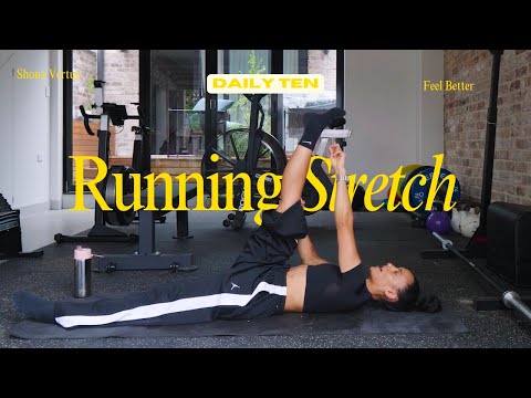 Do this before you RUN - 10 Minute Pre-Run Stretch | Daily Ten - Shona Vertue