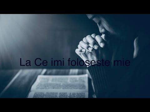 Rusalina Muntean - La ce mi foloseste mie