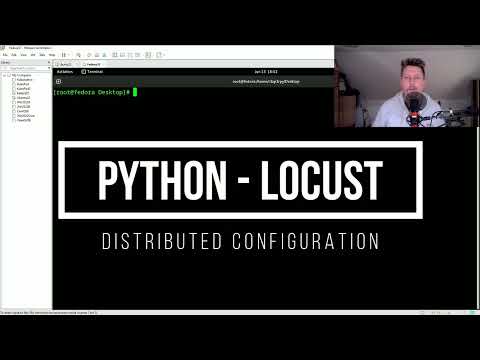 Python - Locust - Distributed configuration