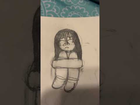 Sketch vs the final piece #drawing #art #cute #artist #behappy #artwork #sketch #viral #shorts￼