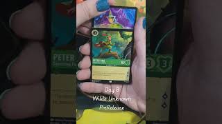 Day 8 of the Wilds Unknown Pre-Release. #packopenings #wildsunknown  #disneylorecana #beautyandabeat