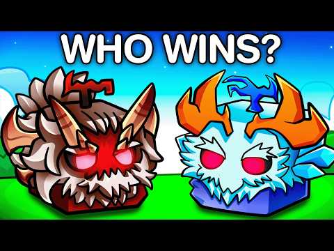 FIEND Yeti vs Every Fruit in Blox Fruits