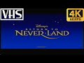 Opening Closing To Peter Pan 2002 Reprint VHS