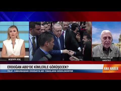 Gazeteci Yılmaz Polat, Erdoğan'ın ABD temaslarını değerlendiriyor. | Ayşegül Koç ile Ana Haber