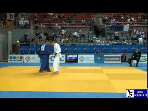 Judo 2012 European Championship Juniors: Quertinmont (BEL) - Kobelyanskiy (RUS) [-55kg]