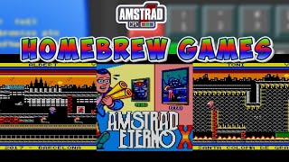 Amstrad Eterno X - New Amstrad CPC Game 2025