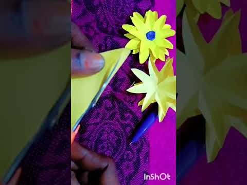 #Easy flower making#