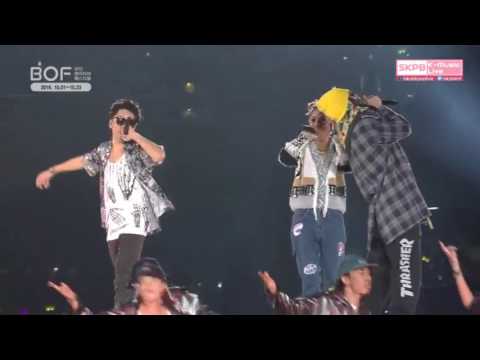 161001 MFBTY Yoonmirae, Tiger JK, Bizzy   Bang Diggy Bang Bang 방뛰기방방 @ Busan One Asia Festival