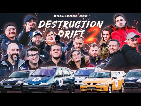 GDB DESTRUCTION DRIFT 2 ! La course la plus DÉBILE du Youtube Game !