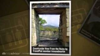preview picture of video 'Mayan Ruins Kimandmartin's photos around Copan, Honduras (are the ruins in copan haunted?)'