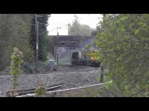 37059/37604 6k73 Sellafield - Crewe flasks, 6th May 2015 THRASH !!