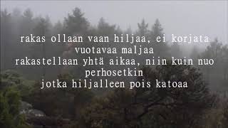 Haloo Helsinki! - Rakas lyrics