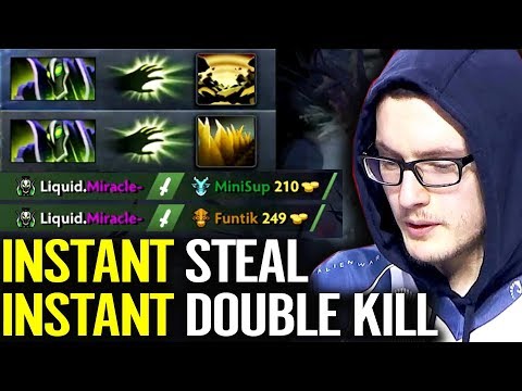 Miracle- Rubbick Support Mode - 10k Support Ranked Dota 2 Rubbick Fun game