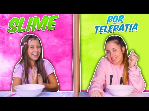 SLIME POR TELEPATIA CON MI HERMANA!!