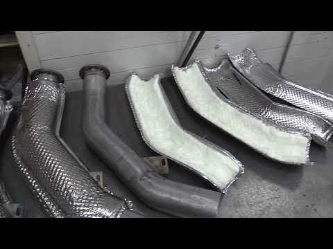Finse Exhaust Pipe Insulation